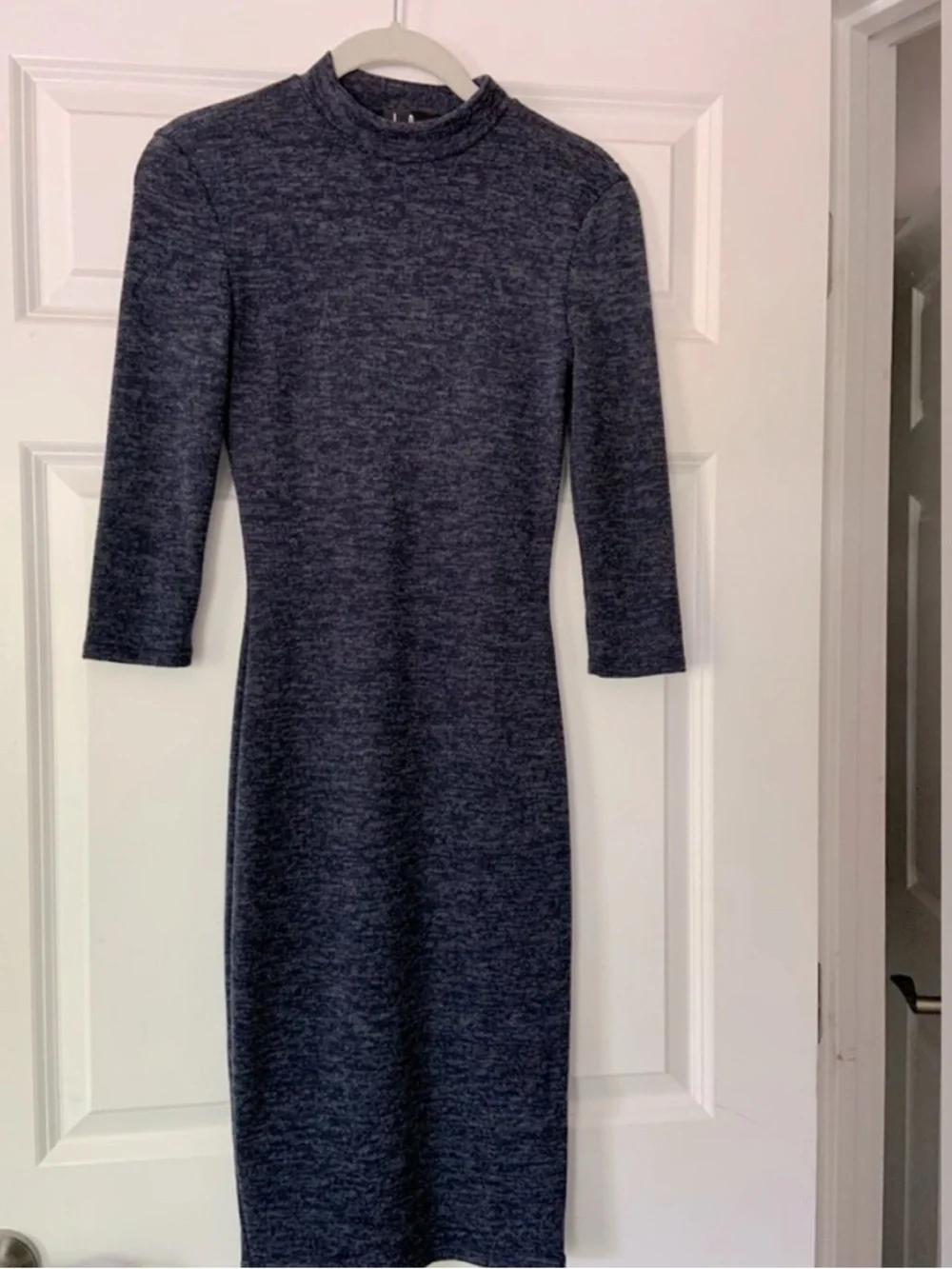 Lulu's Midi Dress Navy - Picture 3 of 3